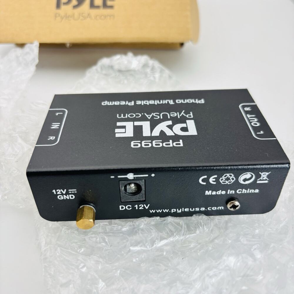 Pyle PRO Phono Turntable Pre-Amplifier Model PP999 New In Open Box. - Picture 11 of 14